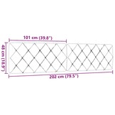 vidaXL Hoofdbordkussen Crème 200cm - Nu 35% Korting!