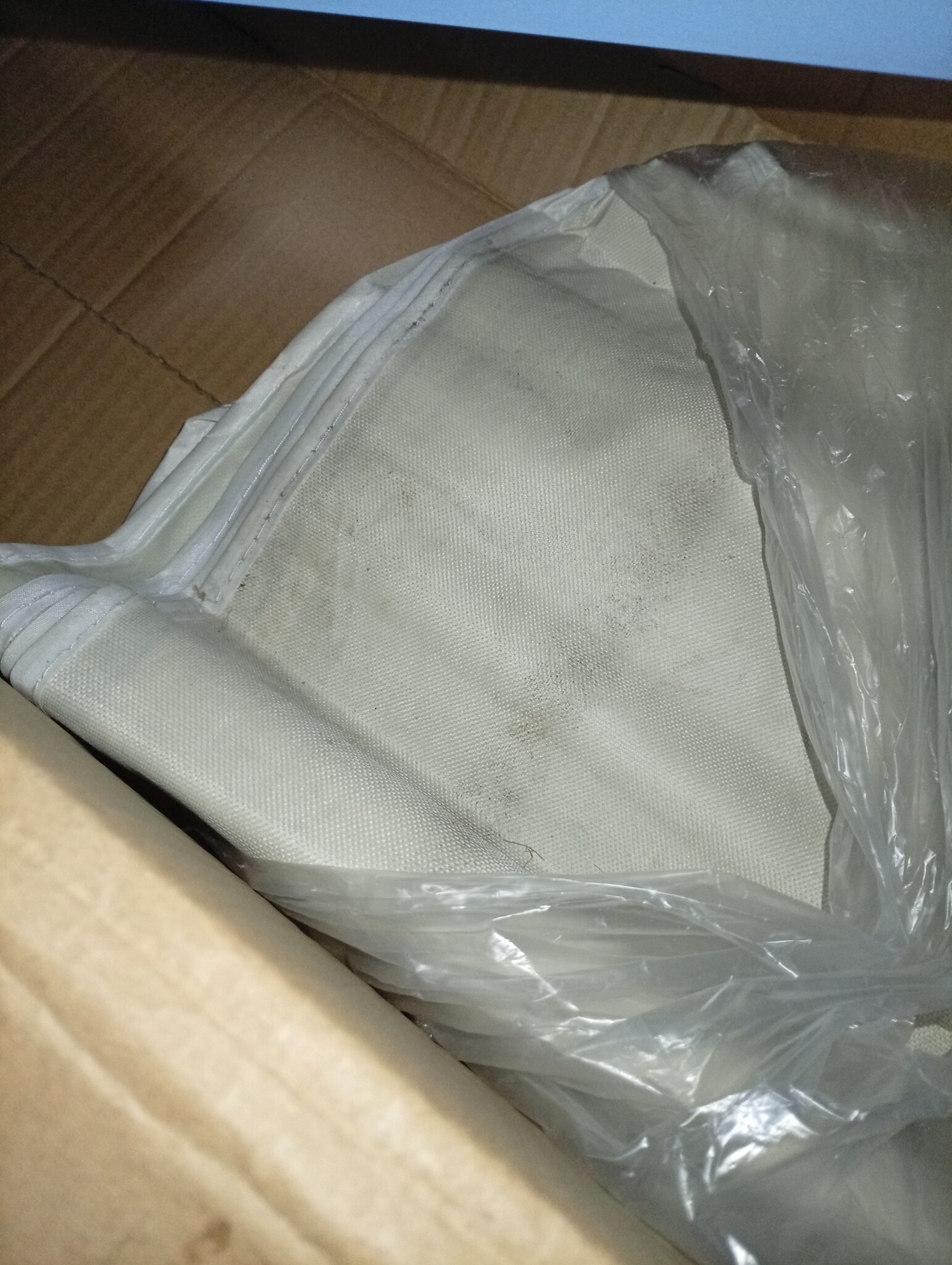 Retourtje: Partytent 3x4m Staal Crème - 60% Korting!