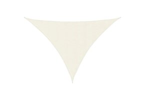 vidaXL Driehoekig Zonnescherm 4x5x5m Oxford Crème - 35% Korting!