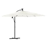 vidaXL Parasol 269x269cm Wit - 53% Korting