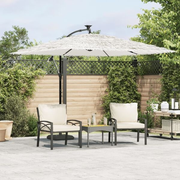 vidaXL Parasol 269x269cm Wit - 53% Korting