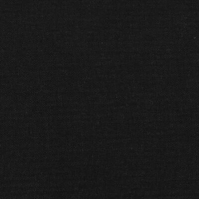 vidaXL Bedframe 90x200 cm Stof Zwart - 35% Korting!