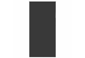 vidaXL Rolgordijn Verduisterend - Zwart - 100x210cm - 62% Korting!