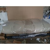 vidaXL Tuinbank met Kussen Staal Taupe - Nu 64% Korting!