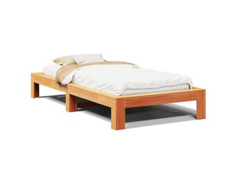 vidaXL Grenenhouten Bedframe (100x200cm) - 30% Korting!