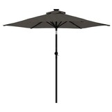 VidaXL Parasol Antraciet 225x225cm - 35% Korting!