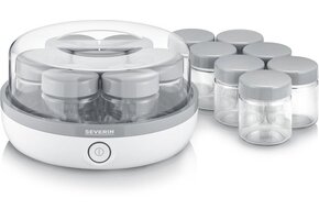 Severin JG 3518 Yogurt Maker - Wit/Grijs | 19% Korting