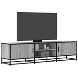 vidaXL TV-meubel 160cm | Bewerkt Hout & Metaal | 70% Korting