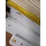 vidaXL Bedframe Grenenhout Wit 90x190cm - 60% Korting!