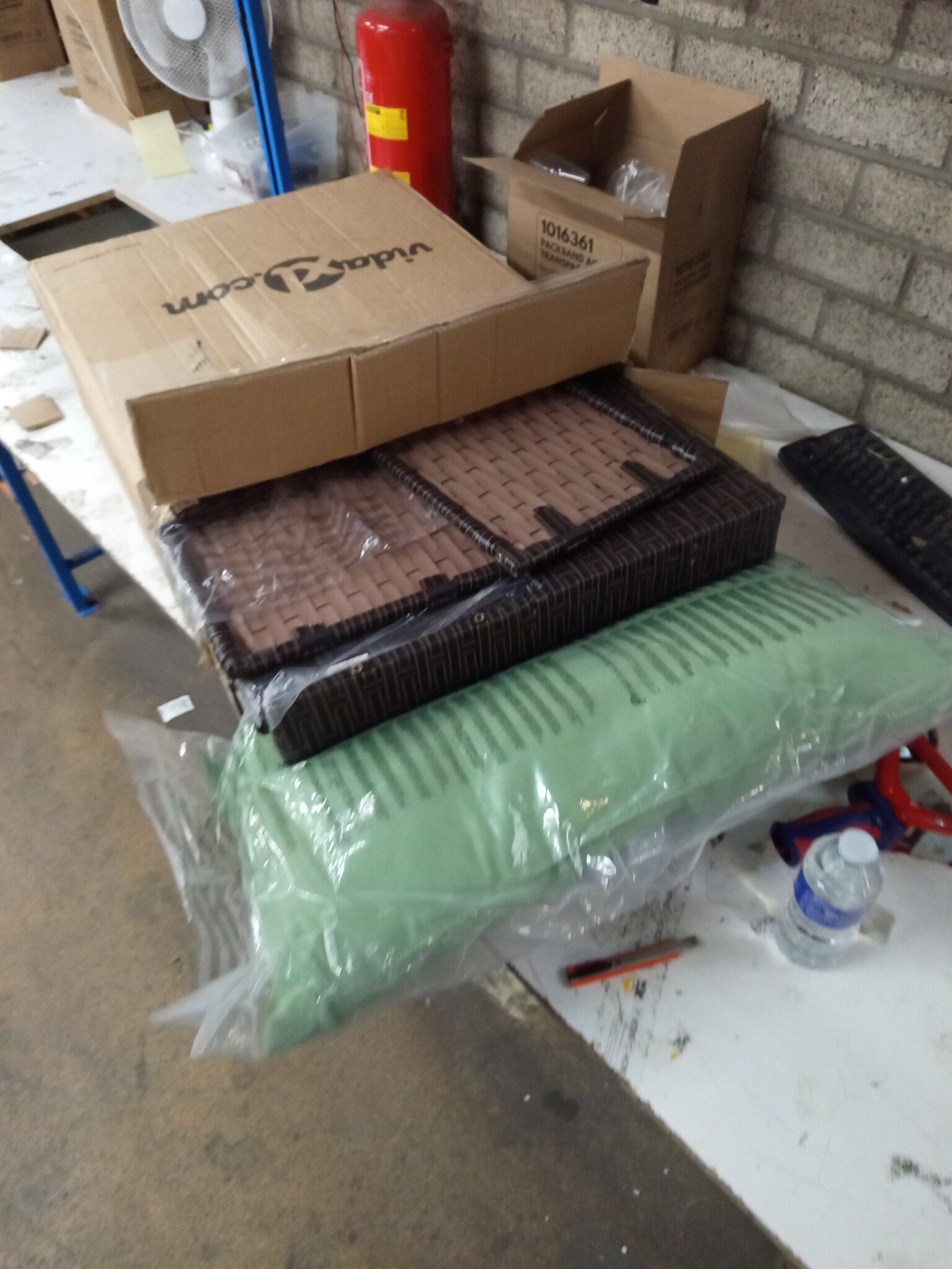 vidaXL Loungeset 3-delig | Poly Rattan Bruin | 91% Korting