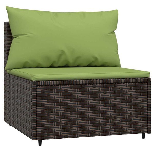 vidaXL Loungeset 3-delig | Poly Rattan Bruin | 91% Korting