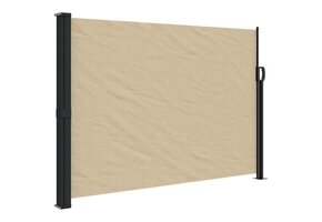 VidaXL Uittrekbaar Windscherm 140x500 cm Beige - 40% Korting