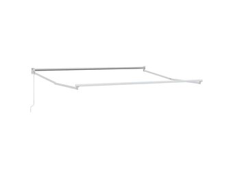 Markies Wit 3,5 x 2,5 m Metaal - 60% Korting