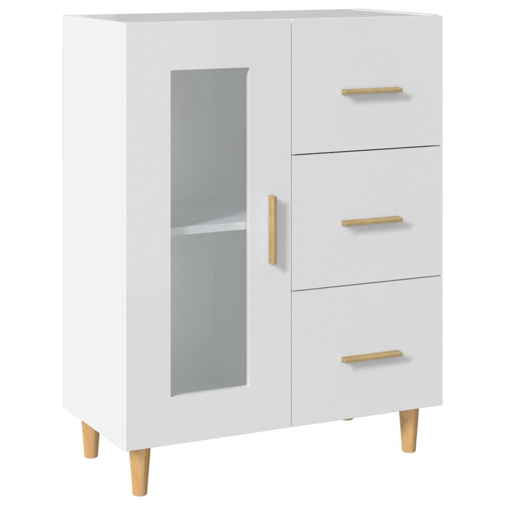 vidaXL Dressoir wit 69,5x34x90 cm - 42% Korting