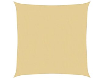 vidaXL Zonnezeil 3,6x3,6m | 71% Korting | Zandkleurig Polyester Oxford