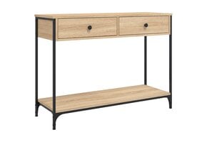 VidaXL Wandtafel 100x34,5x75 cm Sonoma Eiken - 37% Korting!