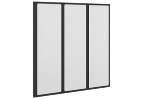 3-Paneels Vouwbaar Badscherm - 117x120cm - 35% Korting