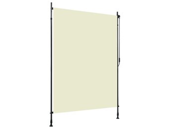 vidaXL Rolgordijn Buiten Crème 150x270 cm - 57% Korting!