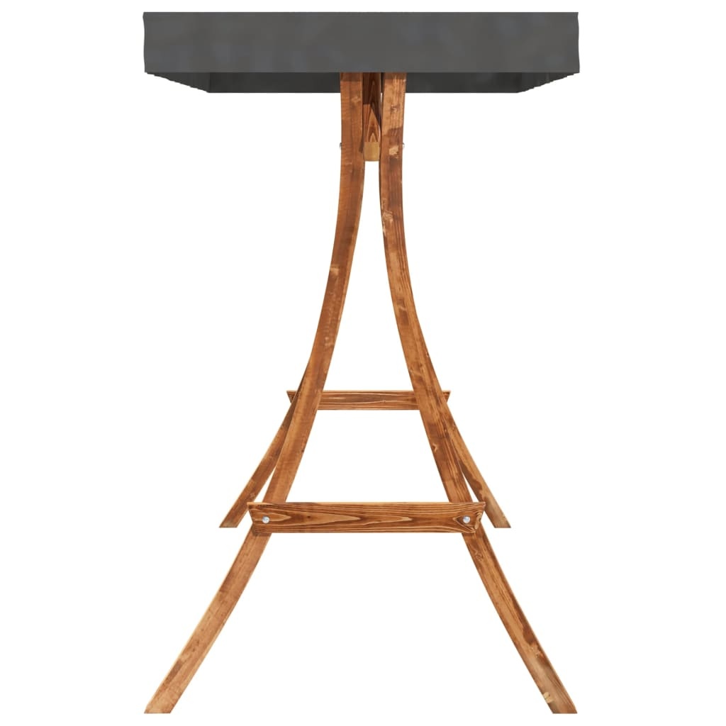 vidaXL Schommelframe Hout teakafwerking | 57% Korting