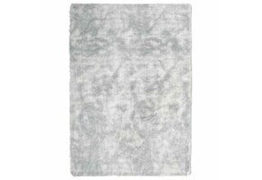 vidaXL Hoogpolig Vloerkleed NAVARRA 240x340 cm Zilvergrijs - 35% Korting!