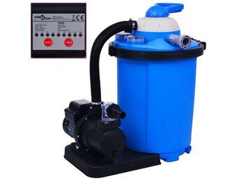 vidaXL Zandfilterpomp met Timer 550W (62% Korting)