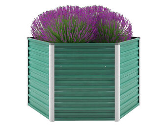 VidaXL Verhoogde Plantenbak (129x129x77cm) - 73% Korting!
