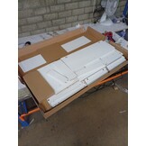 vidaXL Hoge Kast - 55% Korting - Bewerkt Hout Wit