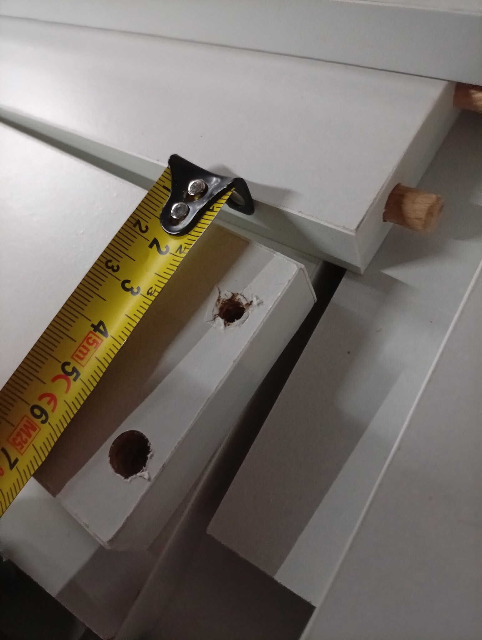 vidaXL Hoge Kast - 55% Korting - Bewerkt Hout Wit