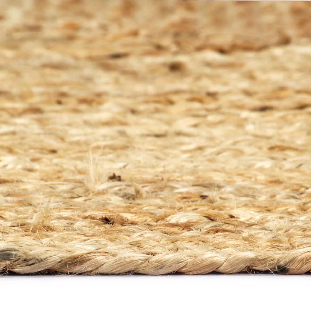 vidaXL Jute Vloerkleed Handgemaakt 120x180 cm - 60% Korting