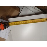 VidaXL Salontafel Wit met LED-verlichting - 50x50x40 cm | Nu 55% Korting