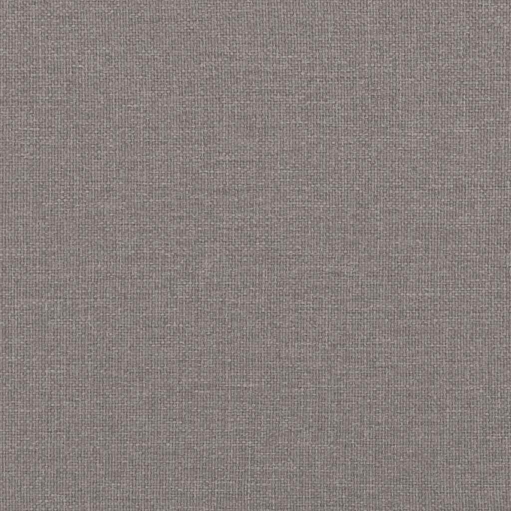 vidaXL Bedframe met hoofdeinde 90x200 cm (Taupe) - 35% Korting