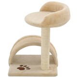vidaXL Kattenkrabpaal Beige/Bruin 40cm - 35% Korting