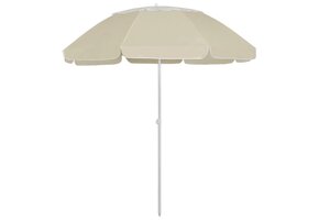 VidaXL Strandparasol 300cm Zandgeel - 57% Korting!