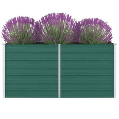 vidaXL Verhoogd Plantenbed 160x80x77cm Groen - 64% Korting