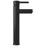 vidaXL Badkamermengkraan Zwart (12x30 cm) - 64% Korting!