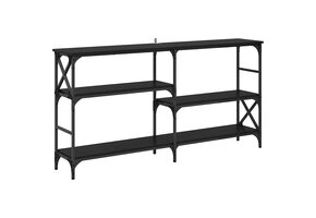 VidaXL Wandtafel Zwart eiken 150cm - 35% Korting