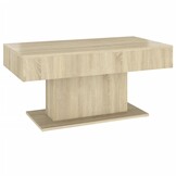 vidaXL Salontafel 96x50x45 cm | Sonoma Eiken | 35% Korting