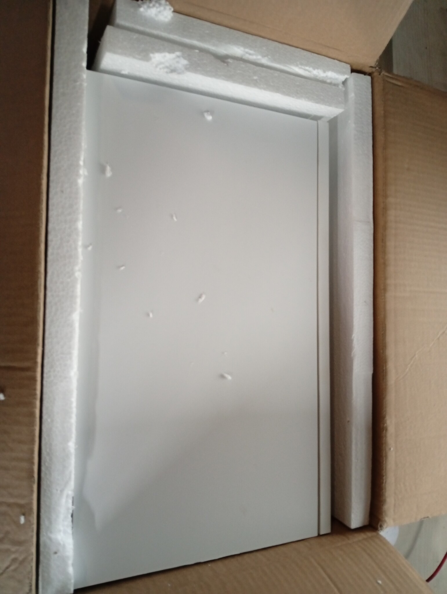 vidaXL Wandschap met lade 40cm Wit | Nu 55% Korting!