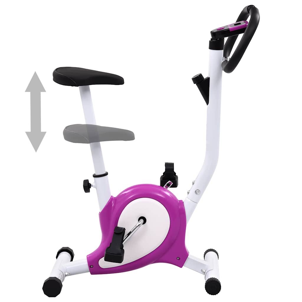 vidaXL Hometrainer met bandweerstand - Paars | 35% Korting
