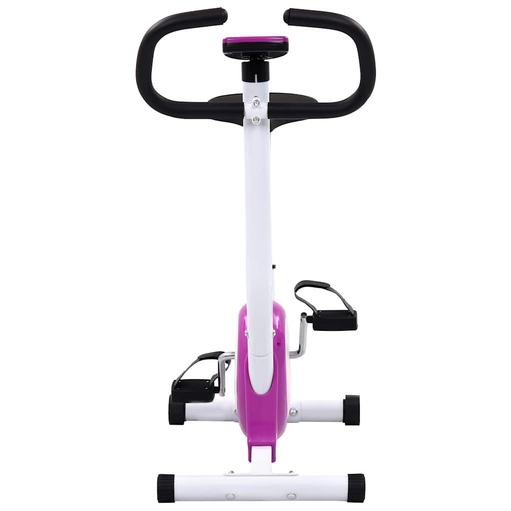 vidaXL Hometrainer met bandweerstand - Paars | 35% Korting