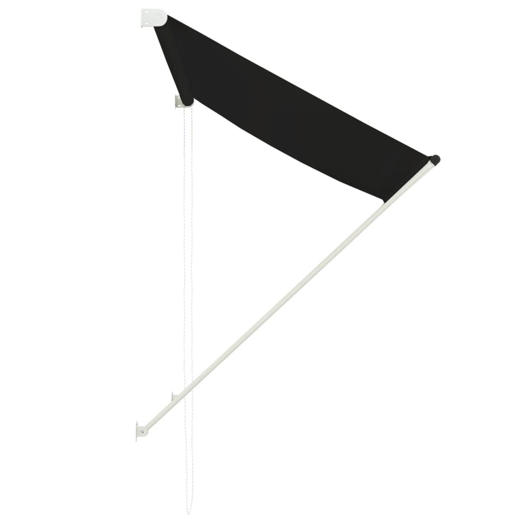 vidaXL Luifel Uittrekbaar 100x150 cm Antraciet - 54% Korting