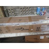 vidaXL Zweefparasol 400x300cm Zandwit - 70% Korting!