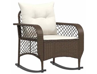 vidaXL Tuinschommelstoel met kussens - 68% Korting!