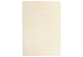 Hoogpolig vloerkleed NAVARRA 160x230 cm crèmekleurig | 35% Korting