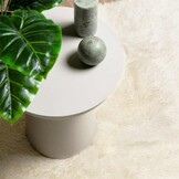 Hoogpolig vloerkleed NAVARRA 160x230 cm crèmekleurig | 35% Korting