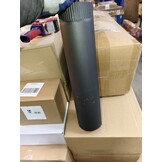 Kachelpijp Zwart Staal Ø 120mm 50cm - 60% Korting!