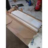 vidaXL Bedlades 4 st Massief Grenenhout Wit - Nu 68% Korting!