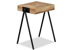 vidaXL Bijzettafel Teakhout - 41% Korting!