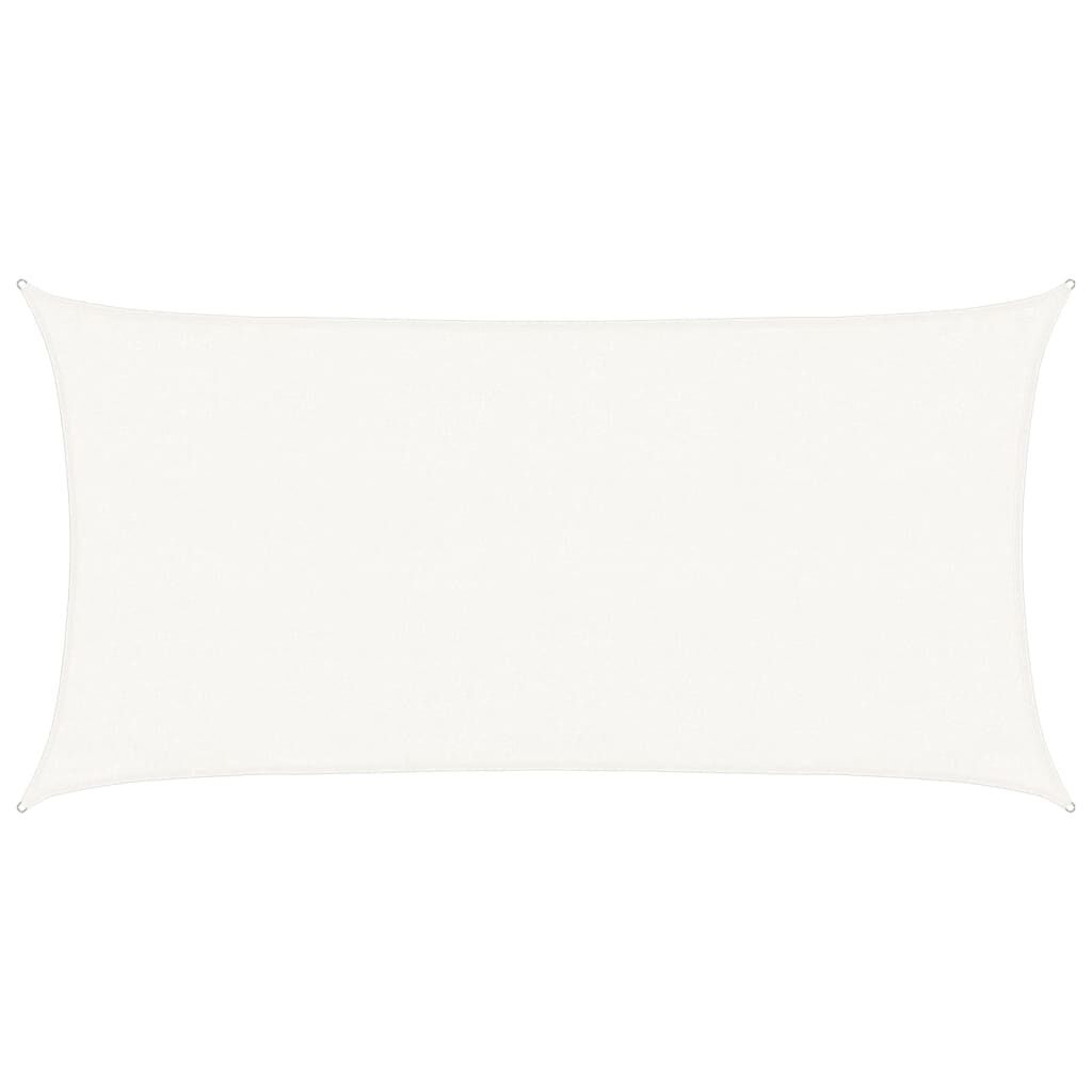 vidaXL Zonnezeil 3x6m HDPE Wit - 57% Korting!