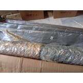 vidaXL Hondenhok met dak & deur (2x2x2m) - Gegalvaniseerd Staal Grijs - Nu 55% Korting!